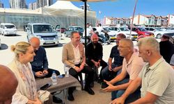 AK Parti heyetinden Galericiler Sitesi’ne ziyaret