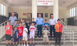 Araç’ta Başkan Yazkan’dan Kur’an kursu öğrencilerine ziyaret