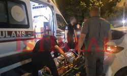 Cide'de feci kaza: 16 yaşındaki motosiklet sürücüsü ağır yaralandı