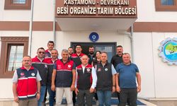Çorum heyeti Devrekani Besi OTB’de çalışmaları inceledi