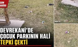Devrekani’de çocuk parkının hali tepki çekti