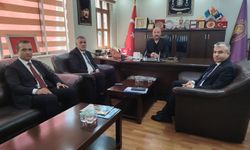 Halkbank heyetinden KESOB'a ziyaret: Esnaf için iş birliği masada