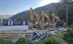 İş makineleri kontak kapattı! Çalışmalar bir anda durdu