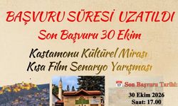 Kastamonu kısa film senaryo yarışmasında süre uzatıldı
