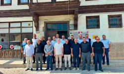 Kastamonu Muhtarlar Derneği’nde devir sonrası ilk ziyaret