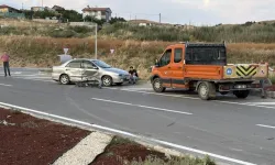 Kastamonu plakalı otomobil Çorum’da kazaya karıştı