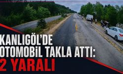 Kastamonu-Araç yolunda otomobil takla attı: 2 yaralı