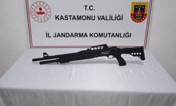Kastamonu'da 8 adet ruhsatsız silah ele geçirildi