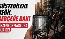 Kastamonu'da "Dezenformasyona dur de" çağrısı
