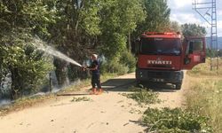 Kastamonu’da direkten çıkan kıvılcımlar yangına yol açtı