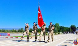 Kastamonu'da Jandarma Komando Uzman Erbaşlar ant içti