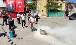Kastamonu'da örnek önlem: Kendi yangın sistemlerini kurdular