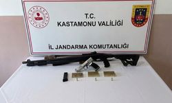 Kastamonu'da ruhsatsız silahlara jandarmadan geçit yok