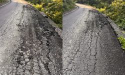 Kastamonu'da yeni asfaltta büyük yıkım: Milyonluk zararı kim ödeyecek?