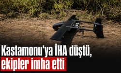 Kastamonu'ya İHA düştü, ekipler imha etti