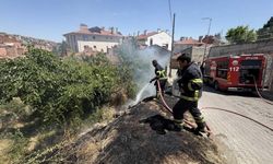 Ot yangını paniğe neden oldu: Facia kıl payı önlendi