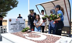Şehit Polis Ahmet Şahan şehadetinin sene-i devriyesinde anıldı