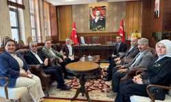 Tosya’da Kaymakam Konak’a AK Parti’den ziyaret