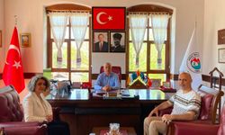 Yeni başhekim Sönmez’den Başkan Yazkan’a ziyaret