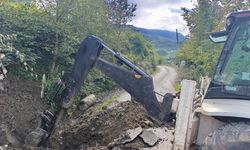 Cide'nin o köyünde çalışmalar tam gaz sürüyor