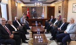 AK Parti heyeti Cide Kaymakamı Atalık'ı ziyaret etti