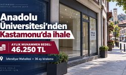Anadolu Üniversitesi'nden Kastamonu'da ihale