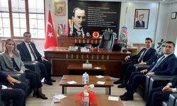 Cide’nin tepe yönetimi belediyede buluştu