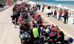 İstiklal Yolu’nda 300 motosikletli tarihi rotada