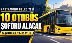Kastamonu Belediyesi 10 otobüs şoförü alacak