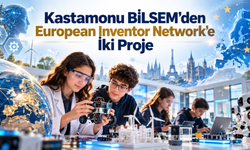 Kastamonu BİLSEM'in iki projesi Avrupa sahnesinde
