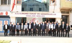 Kastamonu esnafından TESK adayına destek
