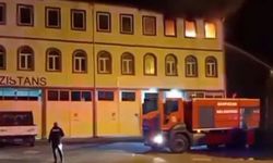 Kastamonu’da fabrika alevlere teslim oldu!