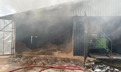 Kastamonu'da süt fabrikasında alevler yükseldi