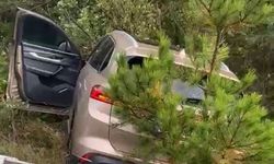 Kastamonu'da trafik kazası ucuz atlatıldı