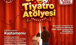 Kastamonu'da vatandaşlara ücretsiz tiyatro atölyesi
