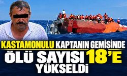 Kastamonulu kaptanın gemisinde ölü sayısı 18'e yükseldi