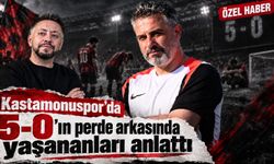 Kastamonuspor’da 5-0’ın perde arkasında yaşananları anlattı