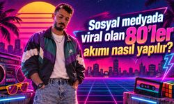 Sosyal medyada viral olan 80’ler akımı nasıl yapılır?