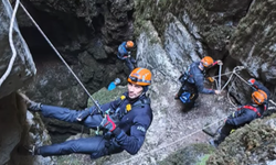 AFAD Kastamonu ekibi Slovenya'daki tatbikata katıldı
