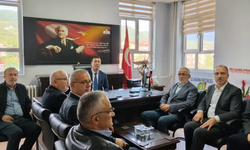 Cide AK Parti'den yeni MEM Müdürüne ziyaret