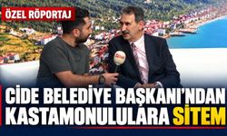 Cide Belediye Başkanı Demir'den Kastamonululara sitem