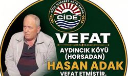 Cideli Hasan Adak hayatını kaybetti