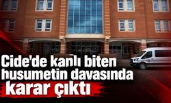 Cide'de kanlı biten husumetin davasında karar çıktı