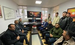 Cide Ülkü Ocaklarından yeni müdüre ziyaret