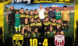 Cidespor’un gençleri durdurulamıyor! 10 golle zirveye çıktılar