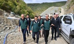 DSİ heyeti Obrucak Sulaması için sahaya indi