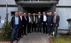 Cide AK Parti'den Orman İşletme Müdürlüğüne ziyaret