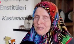 Görmeden örüyor, çocukların dünyasına dokunuyor