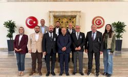 Kastamonu basını TBMM'de Milletvekili Uluay ile bir araya geldi