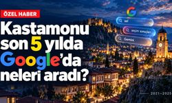 Kastamonu son 5 yılda Google’da neleri aradı?